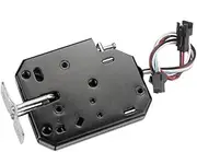 Zicojia Small 12V 1.5A Electronic Lock Latch Release Assembly Electromagnetic Control Metal Magnetic Lock Easy Install
