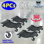 4PC Go Jacks Wheel Dolly Vehicle Positioning Jack Car Transport Trolley Mover