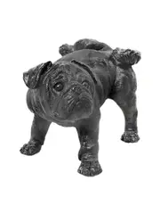 White Moose Naughty Pug in Black