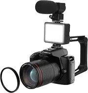 4K 64MP HD Night Vision Digital Camera 3in IPS Color Display, 16X Digital Zoom, 120 Degree Wide Angle, Fill Light for Macro Lens Fast Capture, Computer Interconnection