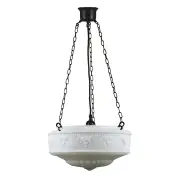 14&quot; Senator Opal Matt on 3 Chain Suspension Patina Black