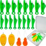 30 pcs Needle Threader Set: Fish Type for Sewing Machines (Compatible Only wi...