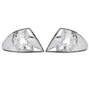 For BMW 3-Series E46 5-Door Wagon 1999-2001 Clear Front Corner Signal Len Lights (for: BMW)