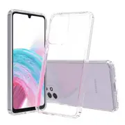 ZUSLAB Galaxy A33 5G Case, Slim Hybrid Shockproof Translucent Protective Cover for Samsung (2022) - Clear