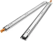 SAN HIMA 1 Pair Heavy Duty Drawer Slide - Extendable Length 660MM-1320MM Load Capacity 125KG, Soft Close Drawer Runners Rail with Locking Side Mount Width 53MM, for Vehicle Home