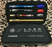 NEW HK Army Autococker Threaded LAZR Barrel Kit w/ Colored Inserts - Dust Gold