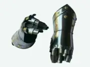 Medieval Knight Gauntlets Armor Gloves Gauntlet Chrome Functional