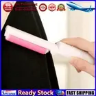 LF# Foldable Mini Lint Roller Pet Hair Remover Brush Portable Dust Remover (Red)