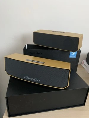 2XBluedio BS-5 Mini Lautsprecher Bluetooth Speaker Musik Wireless 3D Stereo MP3