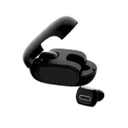 [bluetooth 5.0] TWS Earbuds Touch Control CVC Noise Cancelling Stereo IPX5 Waterproof Earphone with Mic BLACK COLOR