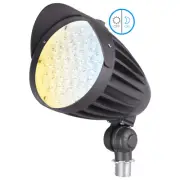 3CCT Commercial LED Bullet Flood Lights, 20W/30W/40W, 4880LM, Dusk to Dawn