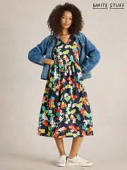 White Stuff Blue Leah Jersey Dress (F03333) | $89