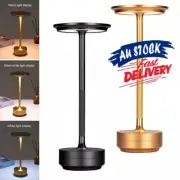 LED Table Lamp Touch Dimmable USB Rechargeable Bar Night Light Cordless AU