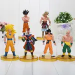 24 小時送貨 6 件/套動漫龍珠 Z TRUNKS VEGETA GOKU KAKAROTTO PVC 可動人偶 WF