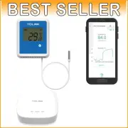 Smart X3 Outdoor Temperature Logger - Digital Thermometer with Alerts and Hub
