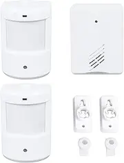 Nutriess Infrared Sensor Smart Doorbell Music Reminder Efficient Energy Saving wirel ess Entry Alert Doorbell Accurate Detection for Shops Offices Hospitality