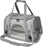 Generic Pet Carrier for Cats Car Travel Tote Foldable for Cats and Dogs Outdoor Handheld Pet Bag Small Dog Carrier for Puppy Kitten