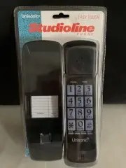 Unisonic StudioLine Black Phone #6750 BIG BUTTON KEYPAD, New Sealed Package