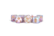 MDG: Resin Polyhedral Dice Set - Lavender
