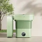 8L Portable Dehydrable Underwear Mini Washing Machine Blue 110-220v
