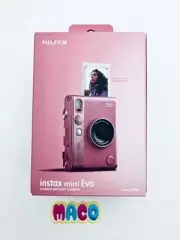 FUJIFILM Instax Mini EVO Instant Camera Pink Japan Limited Edition CHEKI New