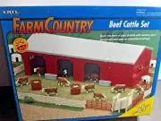 ERTL Farm Country 1:64 Beef Cattle Set #4311 New In Box 65 pcs