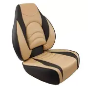 Springfield Deluxe Fish Pro High Back Seat Charcoal/Tan #1041684-1