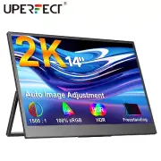 UPERFECT 2240x1400 14 Inch USB-C Portable Monitor Gaming Monitor for PC Laptop