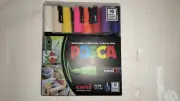 POSCA PC-1MR Ultra Fine Bullet Tip Marker Pens - Assorted Colours (Pack of 16)