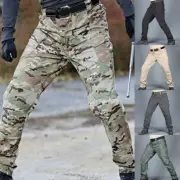 Men Casual Work Camp Cargo Pants Trousers Military Combat Army Long Hiking Pant⋌