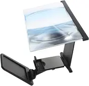 OSALADI Phone Screen Magnifier Phone Stand for Desk Phone Stand Tripod Casual Flat Phone Stand Compact Phone Stand Cell Phone Holder Mobile Phone Screen Mobile Phone Stand Black Acrylic