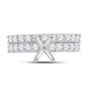 1CTW-Diamond SEMI-MOUNT 1 1/5CT-CEM BRIDAL SET