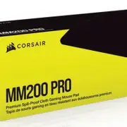 Corsair MM200 PRO Premium Spill-Proof Cloth Gaming Mouse Pad – Heavy XL - 450mm x 400mm surface, Black Surface