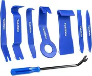 YukiHalu Car Trim Removal Tool Kit, No Scratch Pry Tool kit, Auto Door Panel Removal Tool Set, for Fasteners/Car Clips/Rivets/Molding/Dashboards/Radio/Stereo System