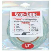 Scor Pal ~ SCOR-TAPE ~ 1/8" x 27 Yards Double Sided