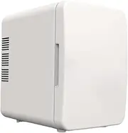 WeiLaiKeQi 4L Mini Fridge Skincare Fridge Beverage Refrigerator Thermoelectric Cooler and Warmer for Car, white