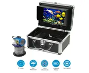 Underwater Fishing Camera Fishing Camera with 7'' Color LCD Monitor IP68 Waterproof Underwater Viewing System for Lake and Sea Fishing