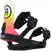 2025 Ride A-8 Snowboard Bindings - Color: Sunset - Size: Small *NEW IN BOX*