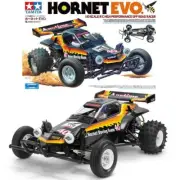 Tamiya RC 58742 Hornet EVO Off-Road Racer 1:10 RC Car Assembly Kit (WITH ESC)