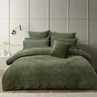 Bianca Navarro Quilt Cover Set Olive