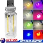 Retro LED Car Interior Atmosphere Light Plug-in USB Night Lamp Festival Decor AU