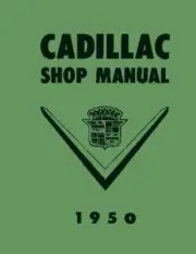 1950 Cadillac Service Shop Repair Manual Book Engine Drivetrain Electrical OEM (for: Cadillac)