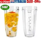 24oz 2Pack Replacement cups for Nutri Ninja Blender Auto iQ 900w 1000w 1500w AU