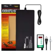 8"x18" Reptile Heating Pad with Digital Thermostat Temperature Controller