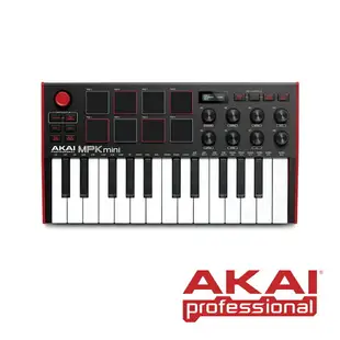 限時★【AKAI】MPK mini mk3 USB MIDI 鍵盤 公司貨【全館點數5倍送】【APP下單跨店最高20%點數回饋】