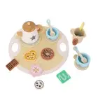 Wooden Teapot Tea Cup Set For Role Playing Enhance Skills Wood Tea Set New