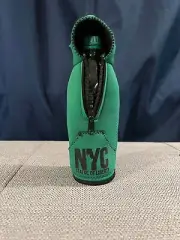 NYC Statue of Liberty Zip up Hooded Bottle Koozie | Makes Drink a Mini Statue
