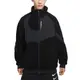 【NIKE】AS M NSW FZ RVSBL SHERPA JKT 刷毛外套 男 黑色-FB1910010