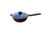 Neoflam MyPan 28cm Wok Pan Induction Red Ruby with glass lid