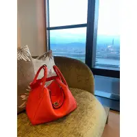 在飛比找蝦皮購物優惠-Hermès Lindy 30cm 8V 罌粟橘 Orang